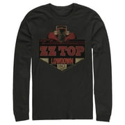 Men's ZZ TOP Lowdown  Long Sleeve Shirt Black 2X Large