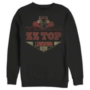 Men's ZZ TOP Lowdown  Sweatshirt Black 2X Large