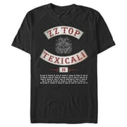 Men's ZZ TOP Texicali  Graphic Tee Black 2X Large