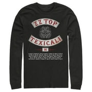 Men's ZZ TOP Texicali  Long Sleeve Shirt Black X Large