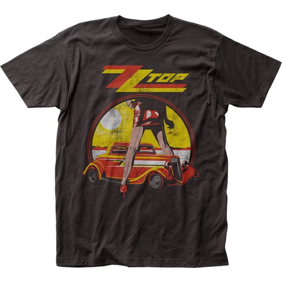 Men's ZZ Top Legs Slim Fit T-shirt Small Coal