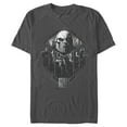 thumbnail image 1 of Men's Zack Snyder Justice League Darkseid Group Shot  Graphic Tee Charcoal Small, 1 of 5