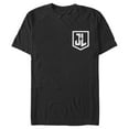 thumbnail image 1 of Men's Zack Snyder Justice League Pocket Logo  Graphic Tee Black X Large, 1 of 5