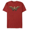 thumbnail image 1 of Men's Zack Snyder Justice League Wonder Woman Logo  Graphic Tee Red Medium, 1 of 5