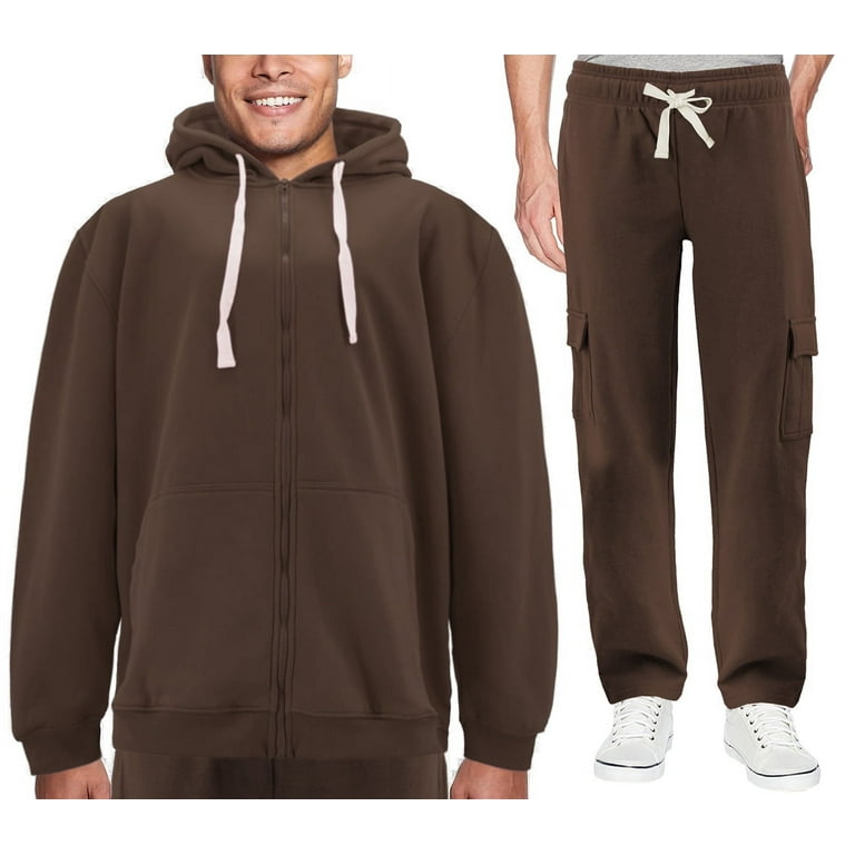 Fabric: Polyester Men Light Brown Sports Tracksuit