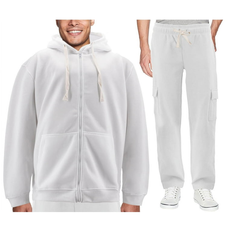 Men's Zip Up Fleece Sports Gym Athletic Jogging Track Sweat Men's Zip Up Fleece Sports Gym Athletic Jogging Track Sweat