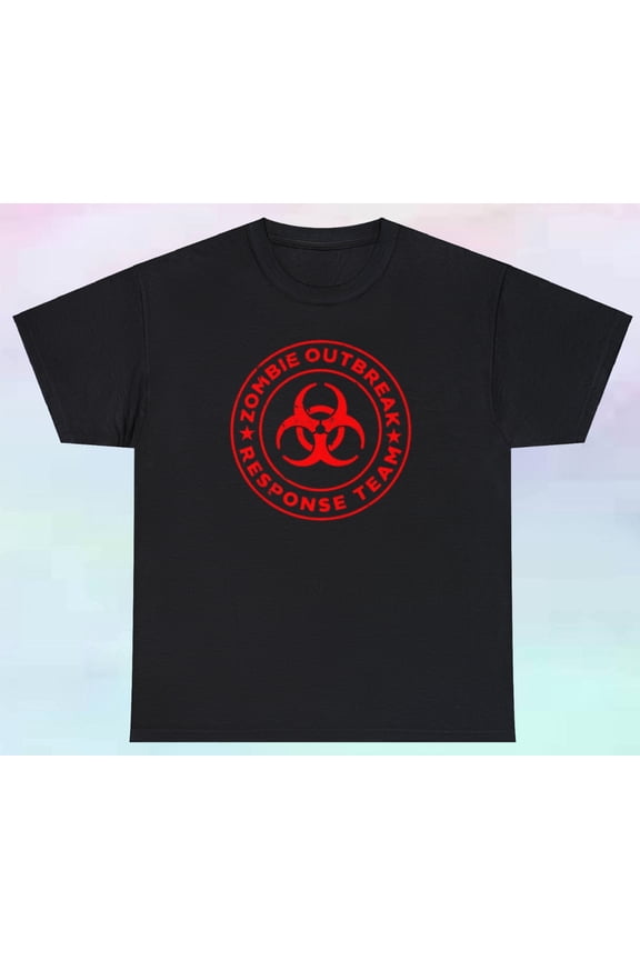 Men's Zombie Outbreak Response Team Shirt | Funny Horror Undead | S-5XL