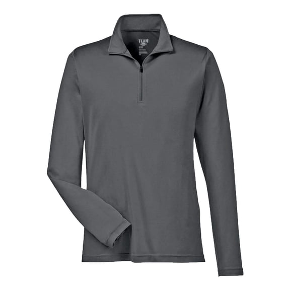 Men's Zone Performance Quarter-Zip - SPORT GRAPHITE - 2XL