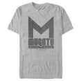thumbnail image 1 of Men's Zoolander Mugatu Logo Graphic Tee Athletic Heather 3X Large, 1 of 4