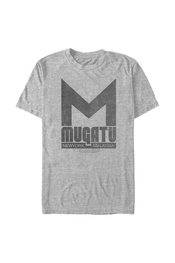 Men's Zoolander Mugatu Logo Graphic Tee Athletic Heather X Large
