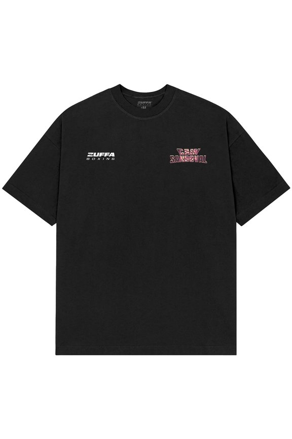 Men's Zuffa Boxing Black Cain Sandoval T-Shirt