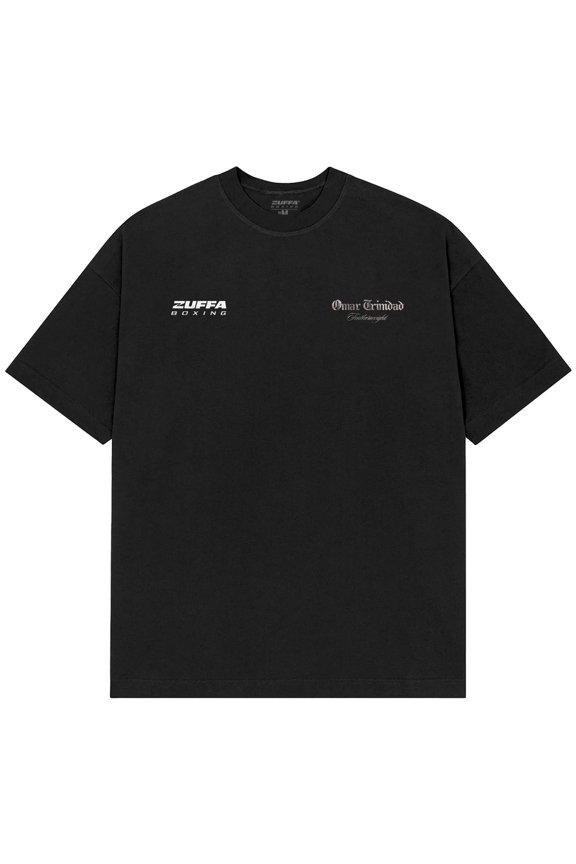 Men's Zuffa Boxing Black Omar Trinidad T-Shirt