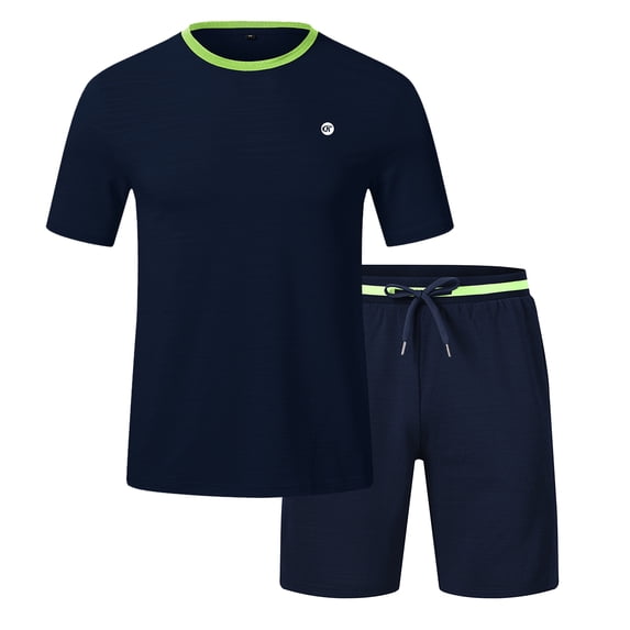 Men's activewear Short Sets 2 Piece Outfits Athletic Gym Jogging Tracksuits Sets