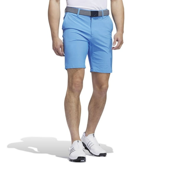 Men's adidas 9" Dobby Textured Shorts Color: Semi Blue Burst Size: 40