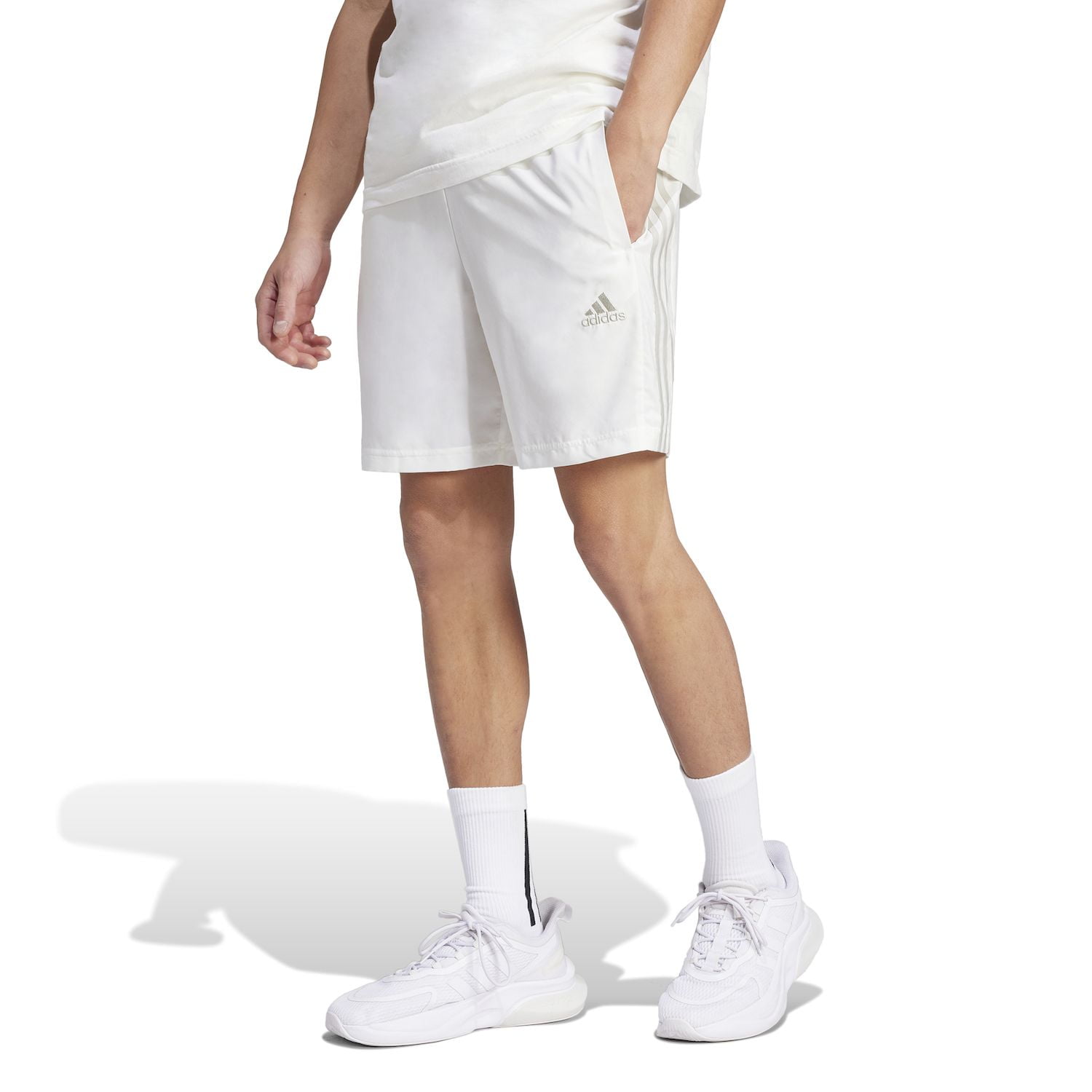 Men s Nike 6 pack Everyday Plus Cushion Crew Training Socks Color Off White Size M Walmart