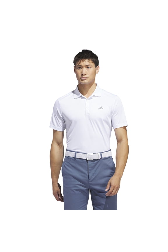 Men's adidas Adi Performance Golf Polo Shirt Color: White Size: XL