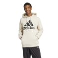 thumbnail image 1 of Men's adidas Essential Big Logo Fleece Hoodie Color: Alumina Size: S, 1 of 4