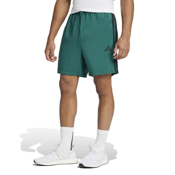 Men's adidas Essentials 3-Stripes Chelsea Sportswear Shorts Color: Collegiate Green Size: XL