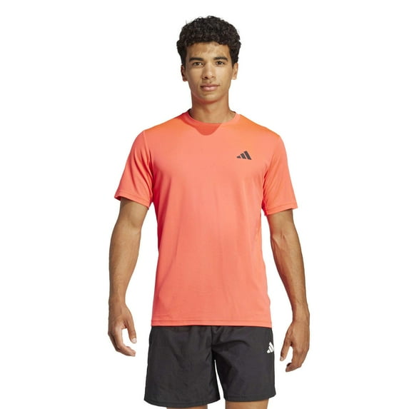 Men's adidas Essentials AEROREADY Training T-Shirt Color: Pure Ruby Size: XL