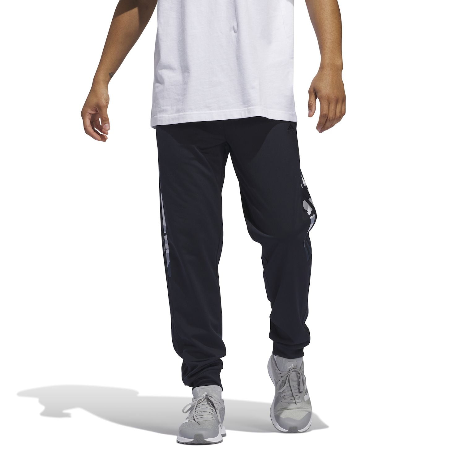 Men's adidas Essentials Camo Tricot Track Pants Color: Ink Size: XXL -  Walmart.com