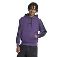 thumbnail image 1 of Men's adidas Essentials Fleece 3-Stripes Hoodie Color: Dark Purple Size: L, 1 of 4