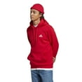 thumbnail image 1 of Men's adidas Feel Cozy Pullover Fleece Hoodie Color: Scarlet Size: XL, 1 of 4