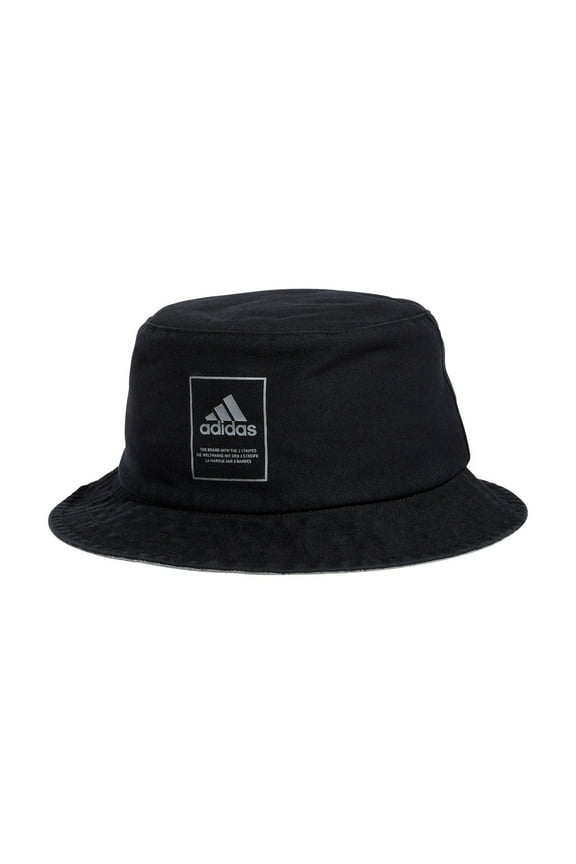 Men's Lifestyle Bucket Hat, Black/Grey, One Size
