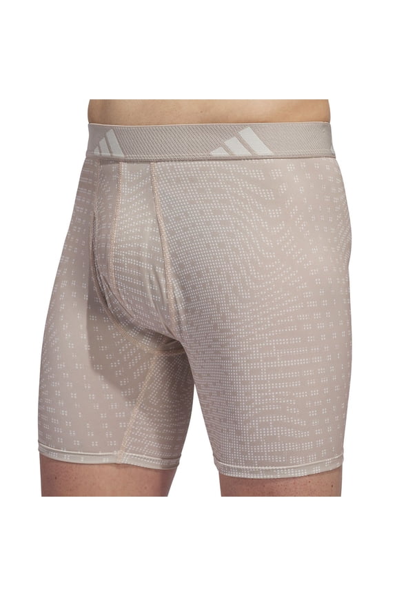 Men's adidas Microfiber Boxer Brief Color: Shadow Olive Green Size: S