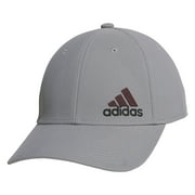 "adidas Mens Gray Flex Hat - AEROREADY Moisture-Wicking Technology"