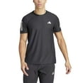 thumbnail image 1 of Men's adidas Own The Run Running Tee Color: Black Size: L, 1 of 4