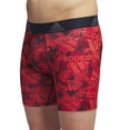 thumbnail image 1 of Men's adidas Performance Boxer Brief Color: Red Black Size: XL, 1 of 5