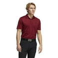 thumbnail image 1 of Men's adidas Primegreen Performance Golf Polo Color: Collegiate Burgundy Size: S, 1 of 4
