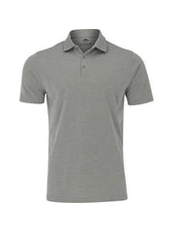Men's adidas Primegreen Performance Golf Polo Color: Gray Heather Size: S