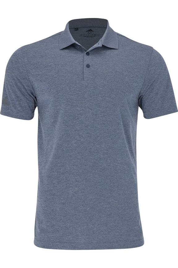 Men's adidas Primegreen Performance Golf Polo Color: Indigo Heather Size: S