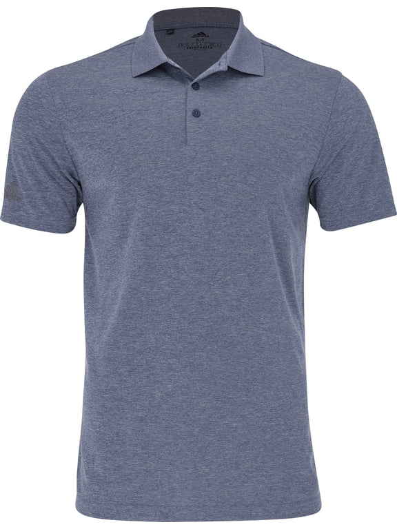 Men's adidas Primegreen Performance Golf Polo Color: Indigo Heather Size: S