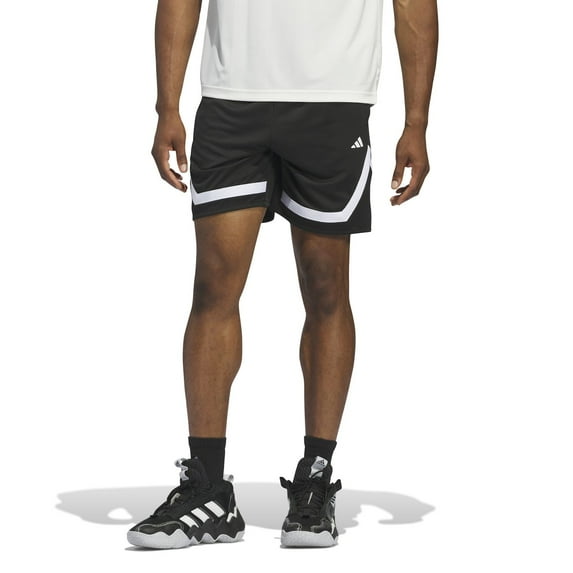 Men's adidas Pro Block Shorts Color: Black Size: XXL