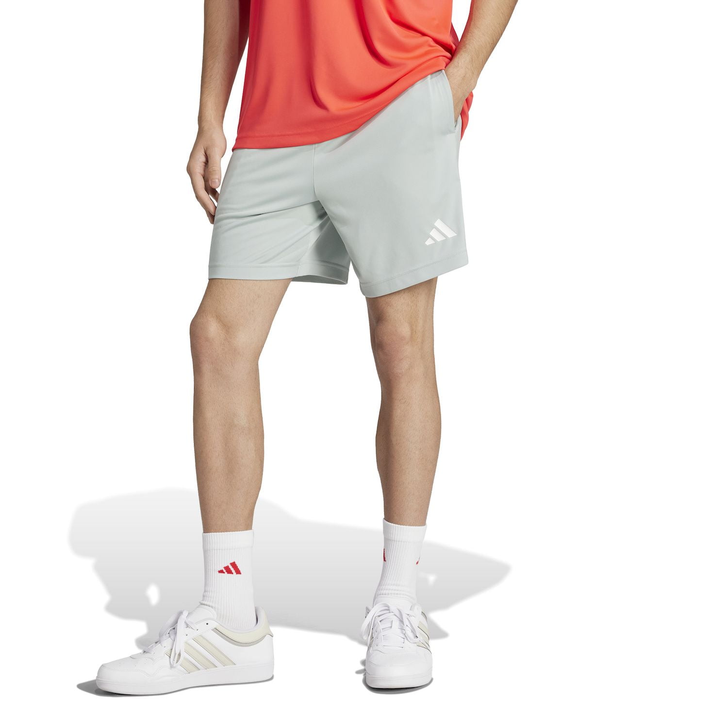 Men's adidas Sereno 3-Stripes AEROREADY Sportswear Shorts Color