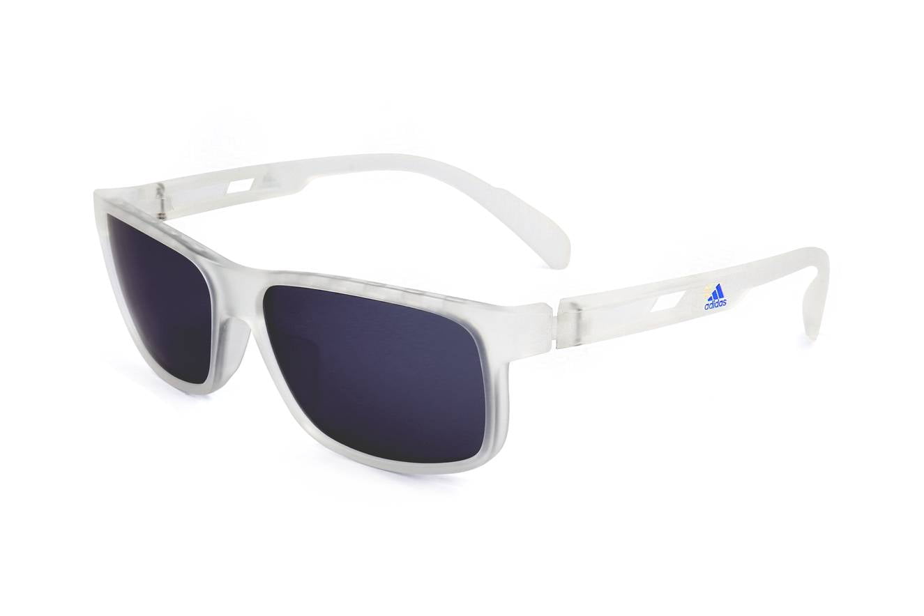 Adidas SP0023 26X 58mm Rectangle Sunglasses Men's Crystal