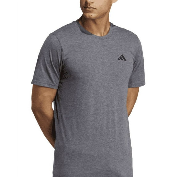 Men's adidas Train Essentials Feelready Training Tee Color: Dark Gray Size: M
