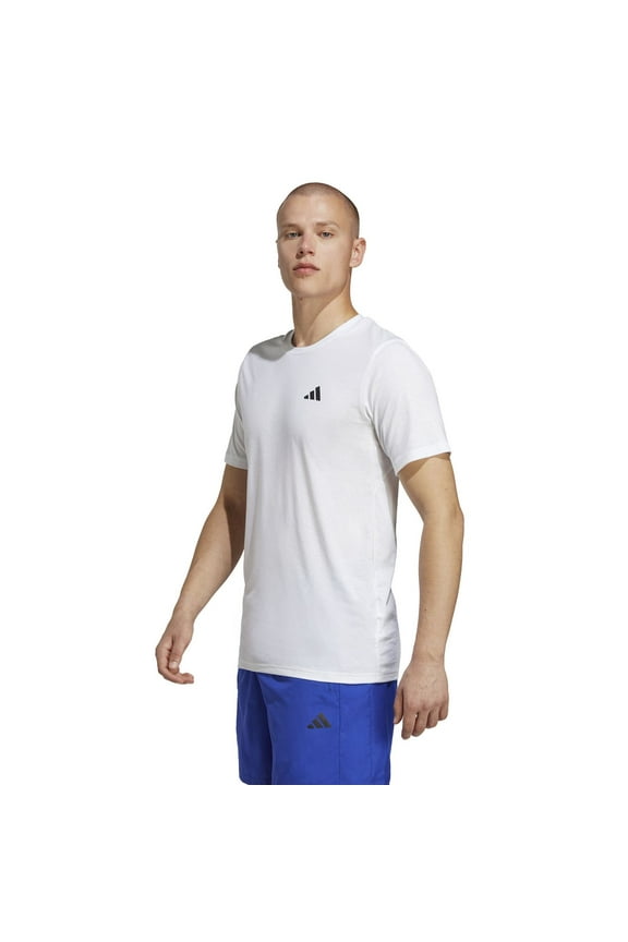 Men's adidas Train Essentials Feelready Training Tee Color: White Size: M