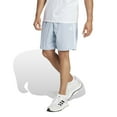thumbnail image 1 of Men's adidas Train Essentials Piqué 3-Stripes Training Shorts Color: Wonder Blue White Size: L, 1 of 4