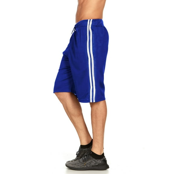 Men's and Big Men's 9" Active Shorts, Mesh Athletic Gym shorts with pockets, Sizes up to 3X