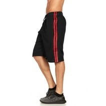 Men's and Big Men's 9" Active Shorts, Mesh Athletic Gym shorts with pockets, Sizes up to 3X