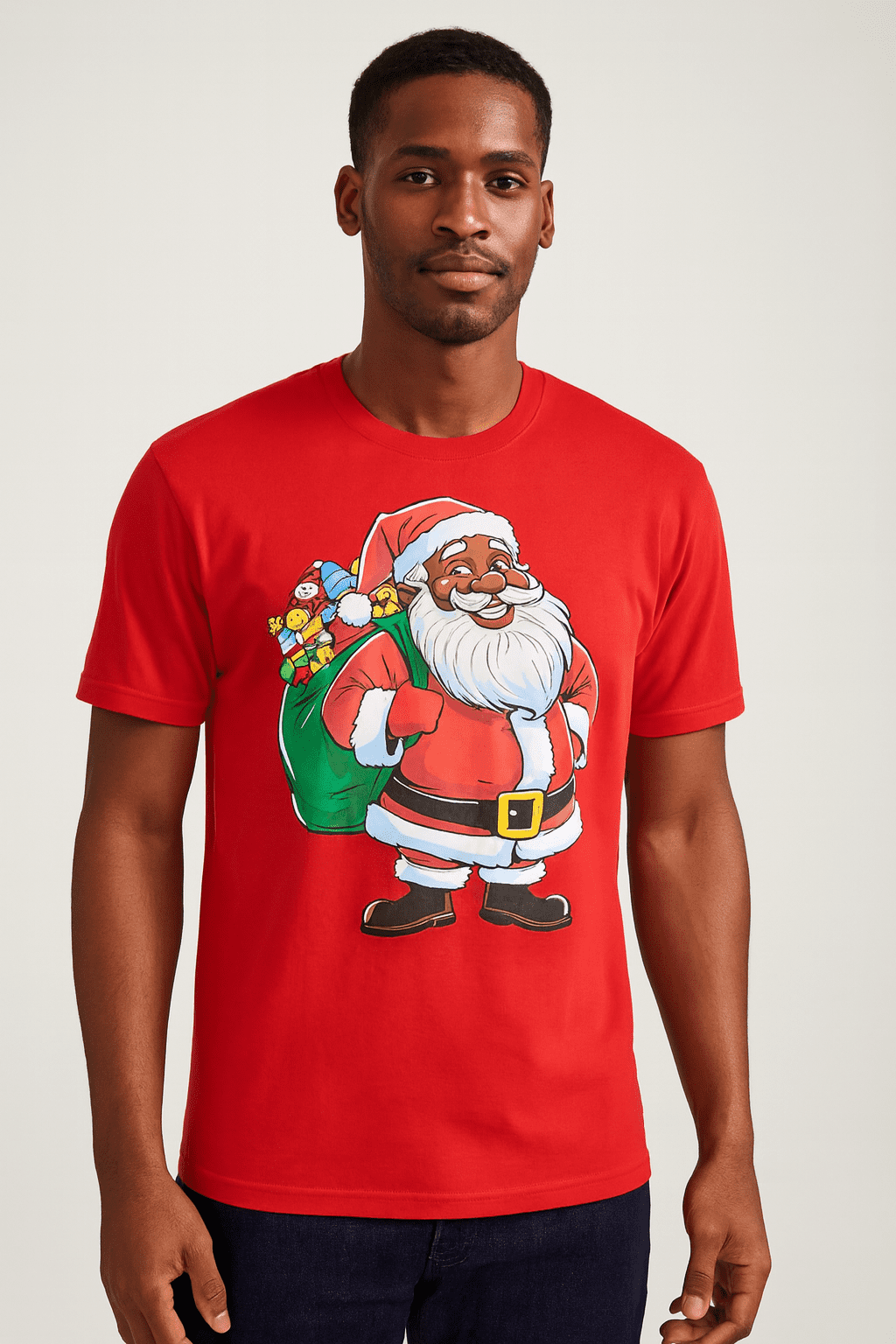 Christmas Men's and Big Men's Santa's Arrival Graphic Tee from Holiday — free download