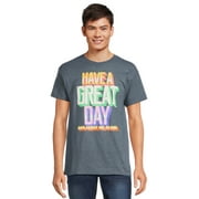 Mens and Big Mens Great Day Short Sleeve Graphic Tee, Sizes S-3XL