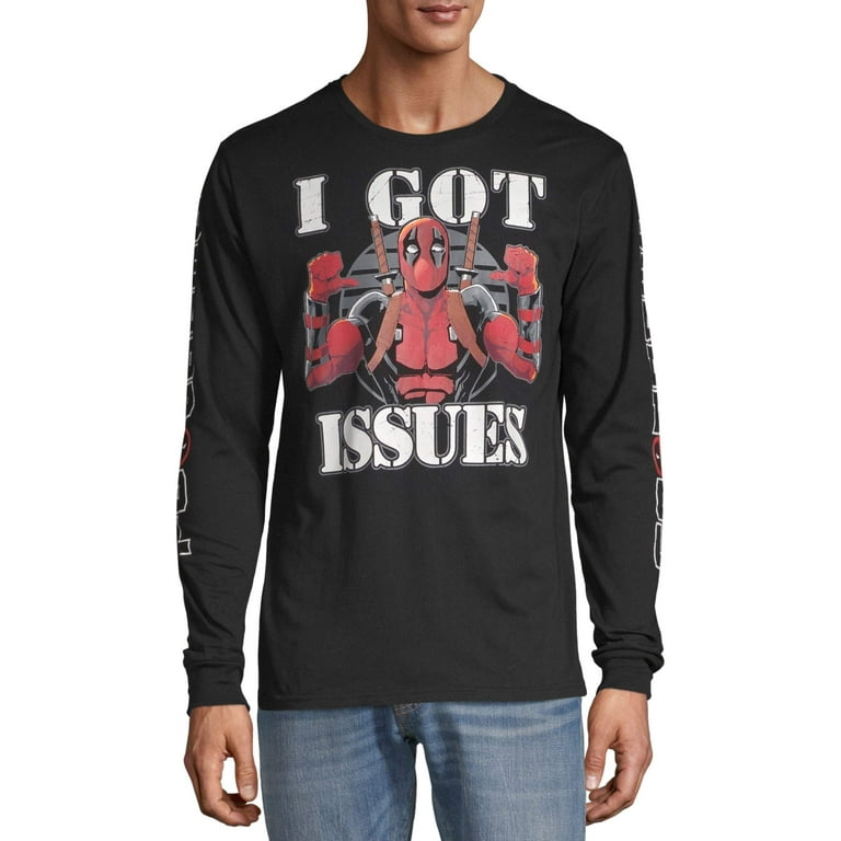 Deadpool t shirt i have issues cheap