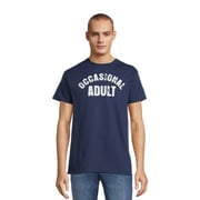 Men's and Big Men's Occasional Adult Graphic Tee with Short Sleeves, Sizes S-3XL