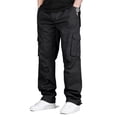 thumbnail image 1 of Men's and Big Men's Regular Fit Stretch Twill Multi Pocket Outdoor Work Cargo Bottoms, 1 of 8