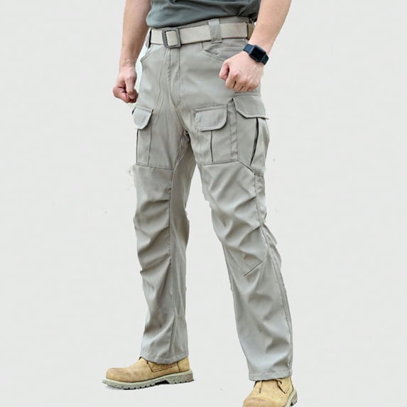 Men's and Big Men's Relaxed Fit Cargo Pants With Stretch