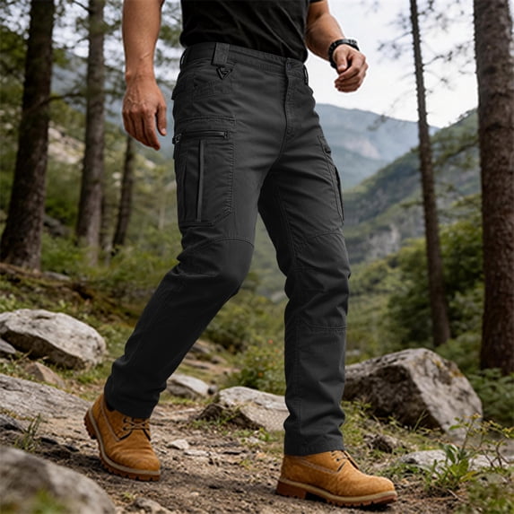 Men's and Big Men's Relaxed Fit Cargo Pants With Stretch